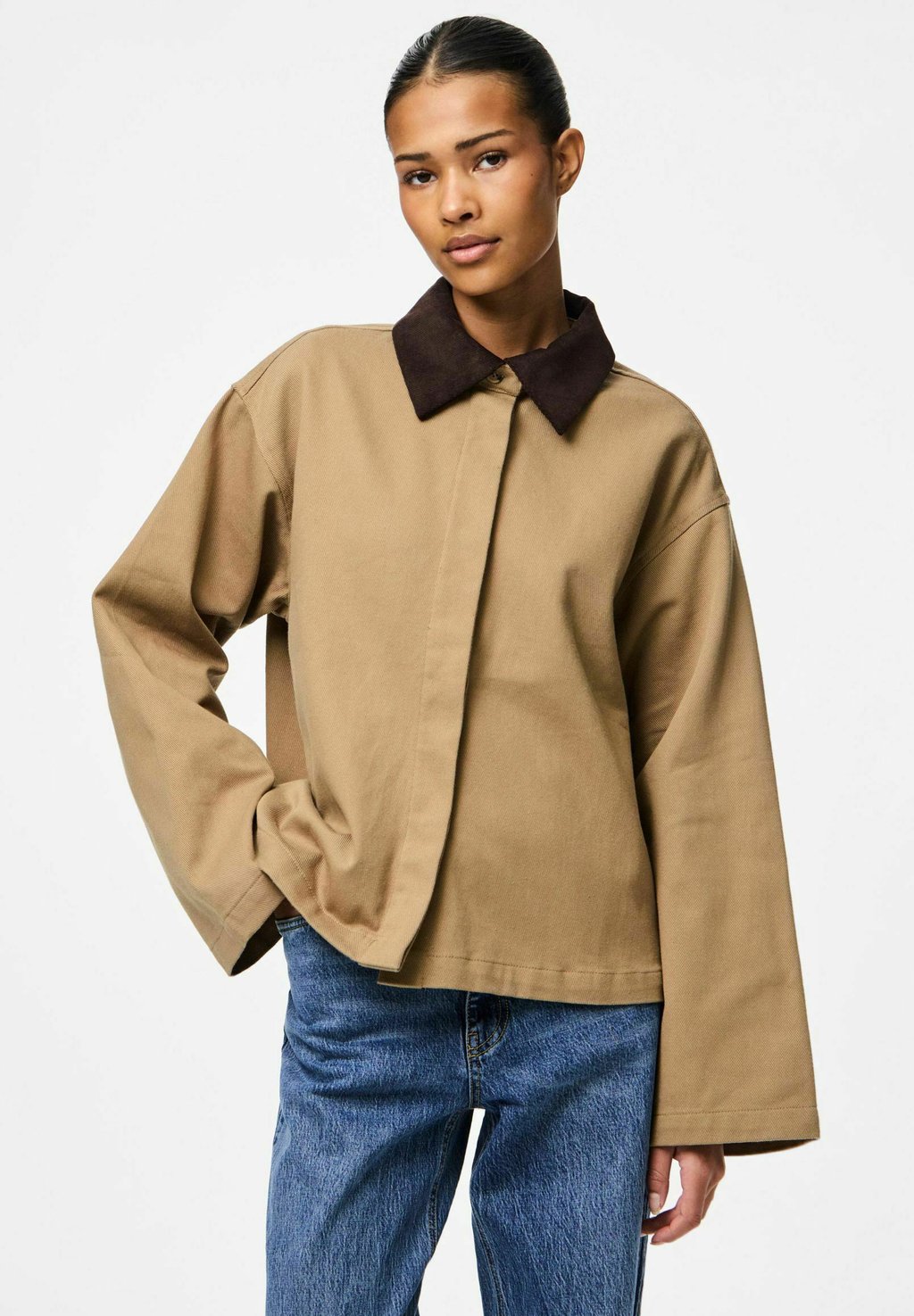 Джинсовая куртка PCFEMBA Pieces, коричневый
Джинсовая куртка PCFEMBA Pieces, коричневый