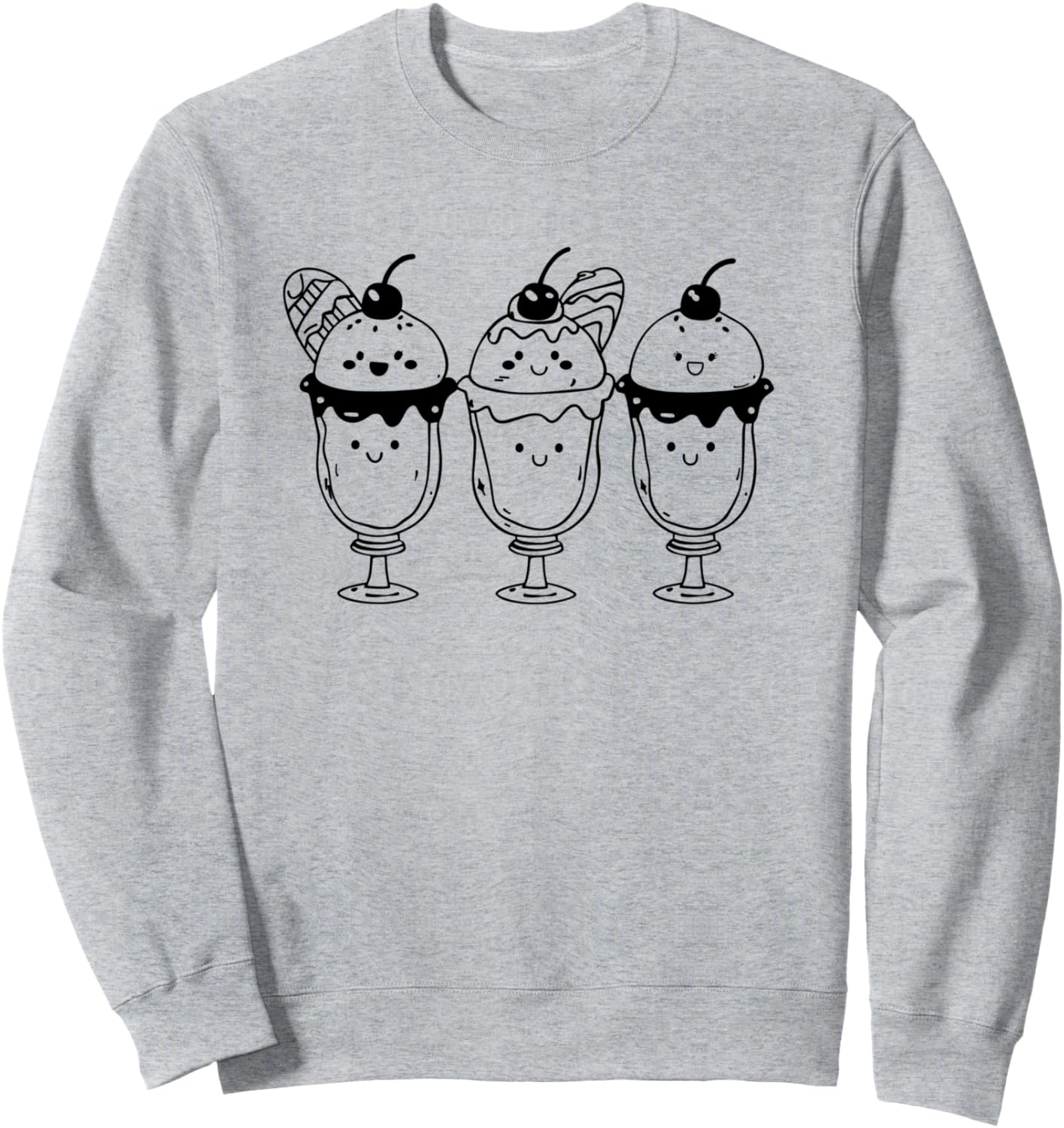 Толстовка с изображением мультяшного мороженого, сандея и джелато Funny Ice Cream Maker Graphic Tees And Gifts, серый
Толстовка с изображением мультяшного мороженого, сандея и джелато Funny Ice Cream Maker Graphic Tees And Gifts, серый