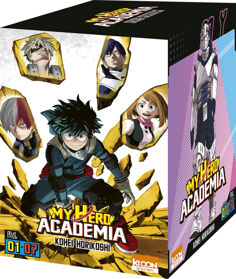 Coffret intégrale My Hero Academia vol. 1 à 7 (KI-OON)
Coffret intégrale My Hero Academia vol. 1 à 7 (KI-OON)