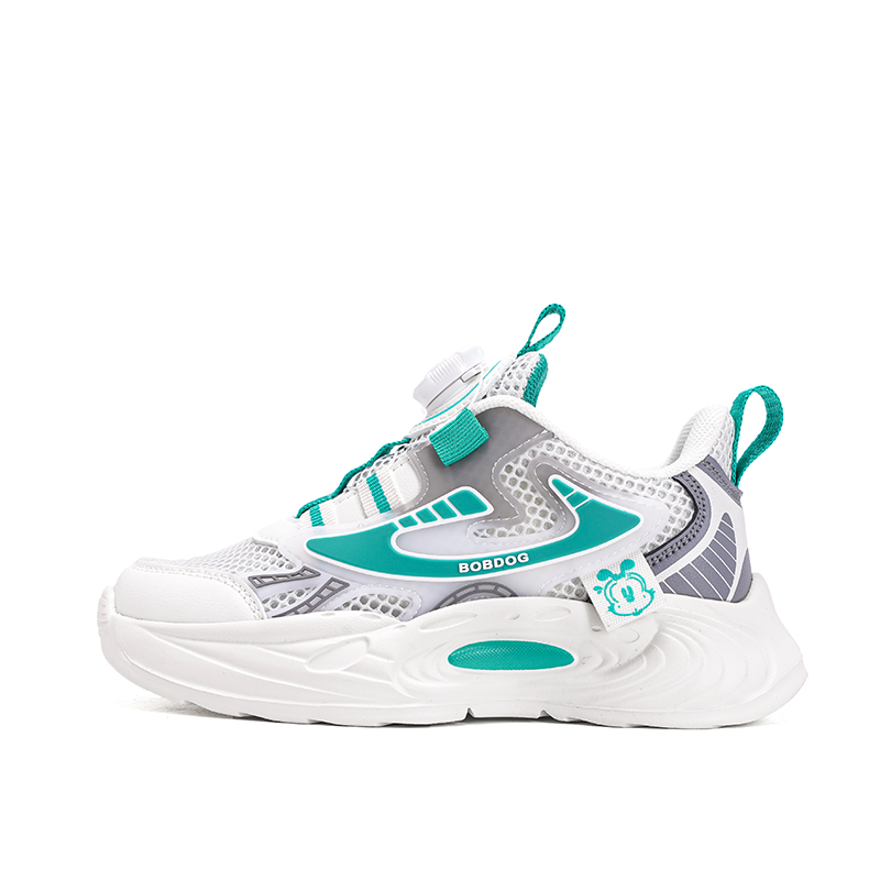 Детские кроссовки унисекс BOBDOG, белый/зеленый
Детские кроссовки унисекс BOBDOG, белый/зеленый