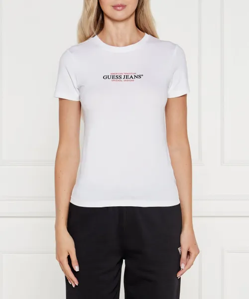 Американская футболка Slim fit Guess Jeans, белый
Американская футболка Slim fit Guess Jeans, белый