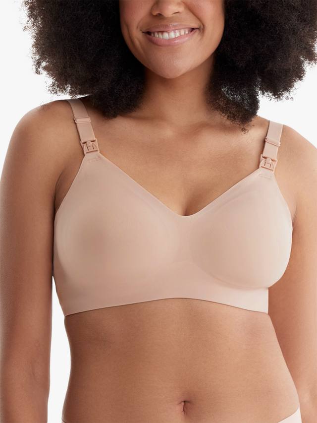 Ультрамягкий и универсальный бюстгальтер для кормления Smooth Momcozy, Brown
Ультрамягкий и универсальный бюстгальтер для кормления Smooth Momcozy, Brown