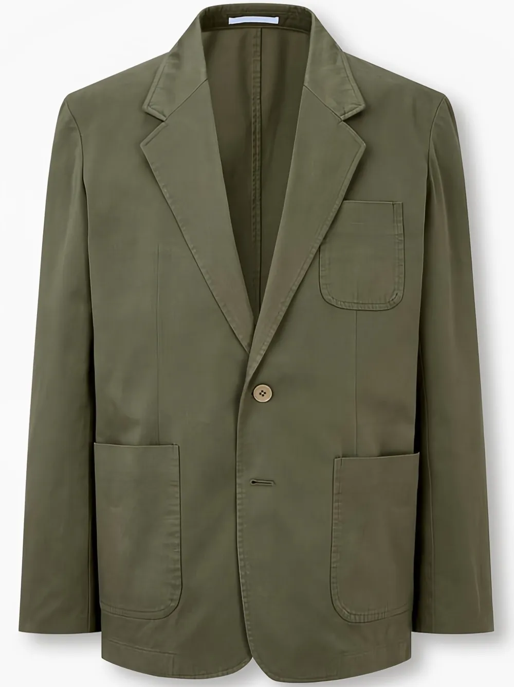 Хлопковый однобортный пиджак Man On The Boon., зеленый
Хлопковый однобортный пиджак Man On The Boon., зеленый