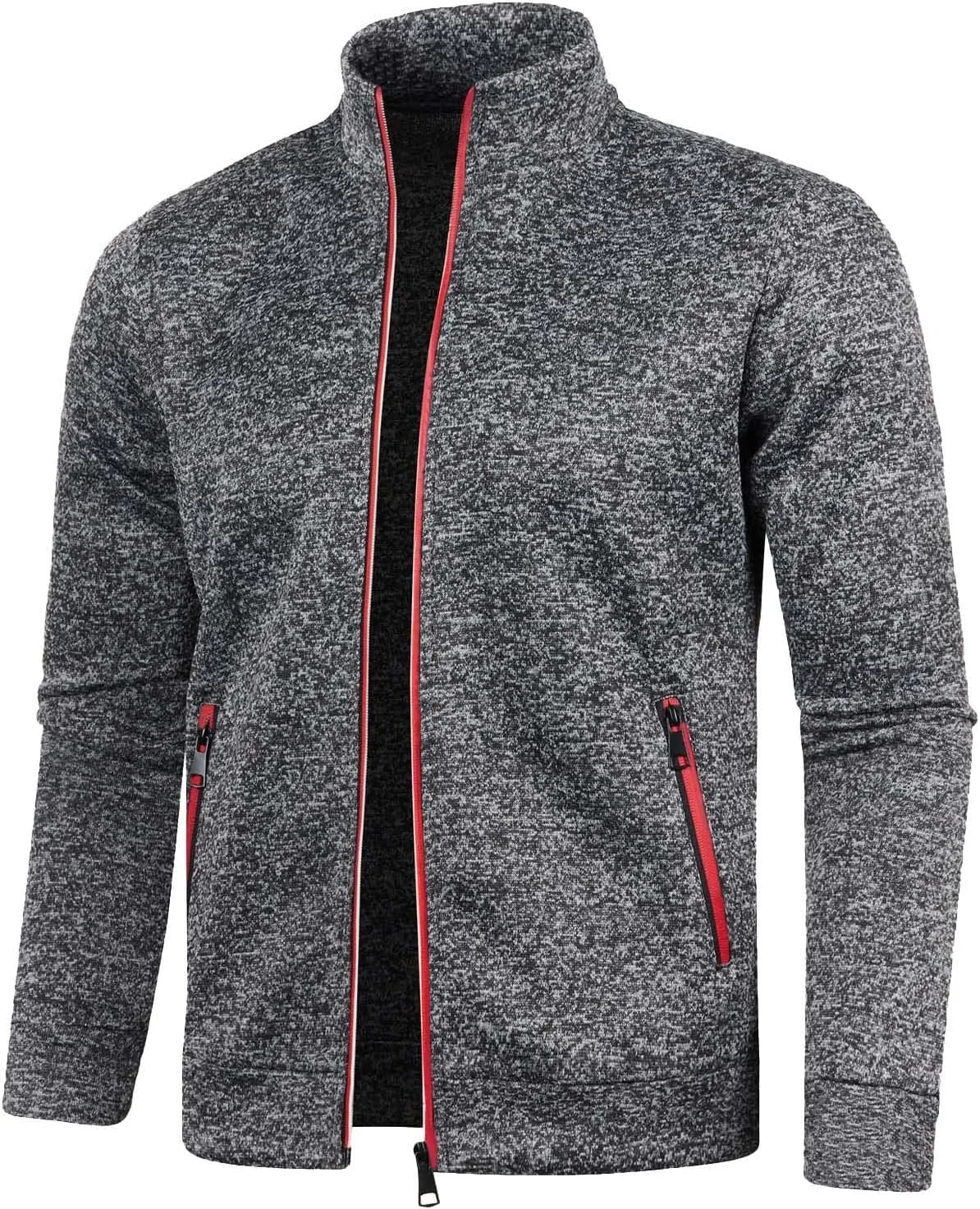 Мужской кардиган с длинными рукавами на молнии, Slim Fit, легкий, с карманами
Мужской кардиган с длинными рукавами на молнии, Slim Fit, легкий, с карманами