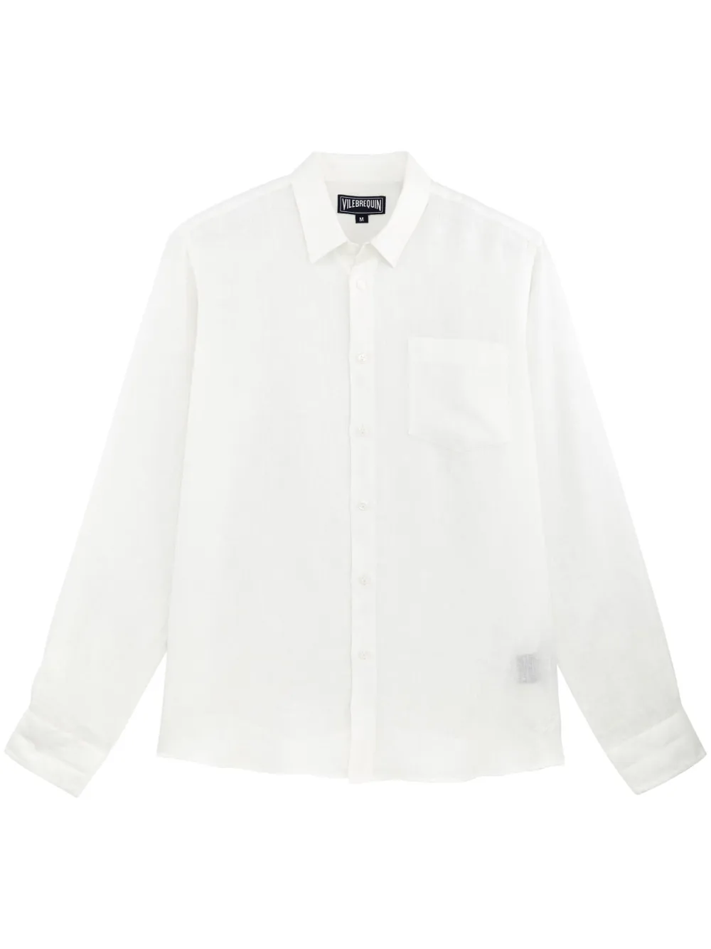 Льняная рубашка с вышитым логотипом Vilebrequin, белый
Льняная рубашка с вышитым логотипом Vilebrequin, белый