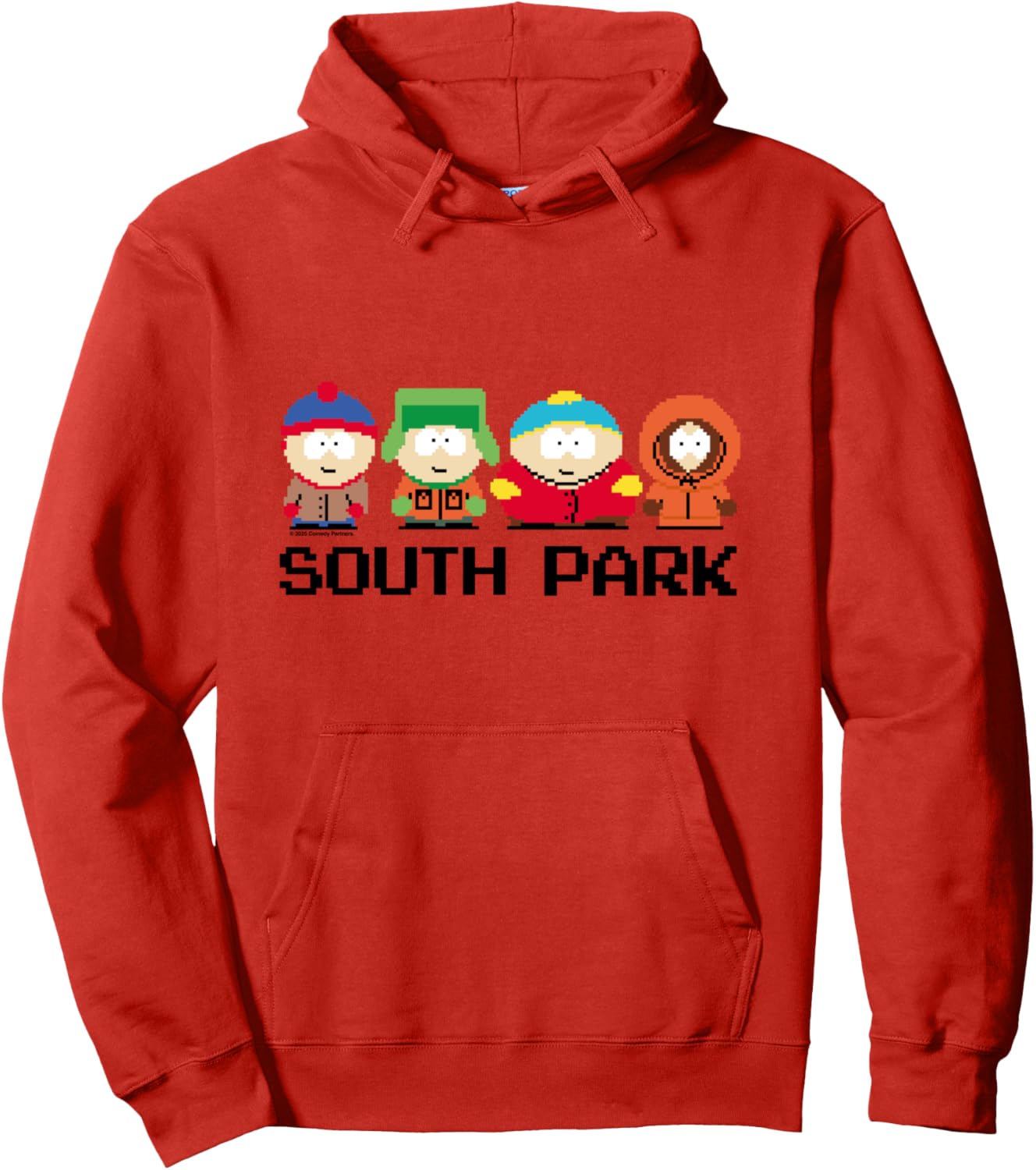 Пиксельная толстовка South Park Gang Stankyle Cartman & Kenny, красная, размер S
Пиксельная толстовка South Park Gang Stankyle Cartman & Kenny, красная, размер S