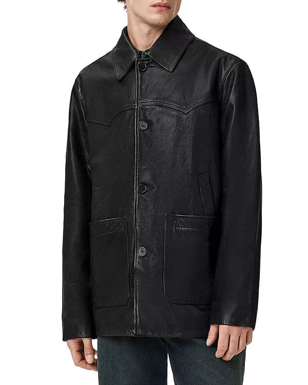 Кожаное пальто Тулуз Allsaints, черный
Кожаное пальто Тулуз Allsaints, черный