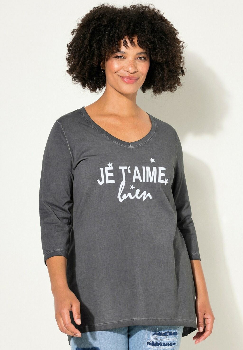 Топ с длинными рукавами Angel of Style, серый
Топ с длинными рукавами Angel of Style, серый