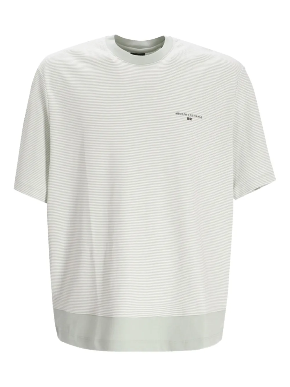 Полосатая футболка с логотипом Armani Exchange, серый
Полосатая футболка с логотипом Armani Exchange, серый
