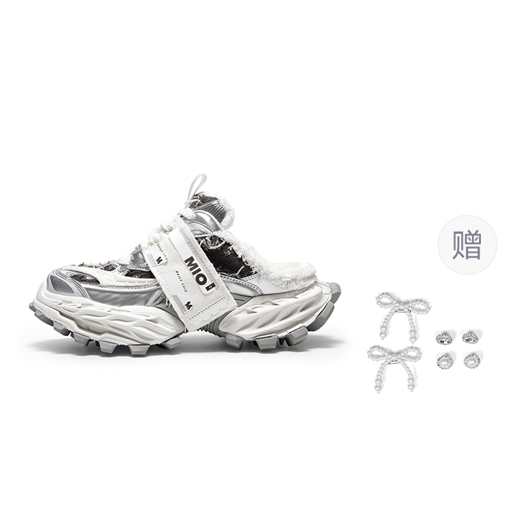 MIO Закрытые тапочки Unisex Blue/Silver
MIO Закрытые тапочки Unisex Blue/Silver