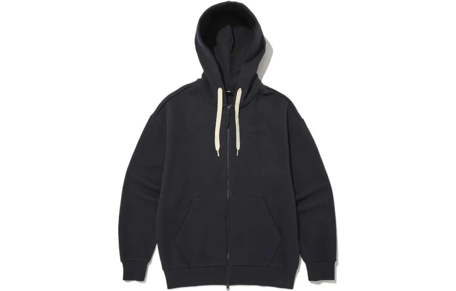 Толстовка прямого кроя унисекс темно-синяя The North Face, темно-синий 
Толстовка прямого кроя унисекс темно-синяя The North Face, темно-синий