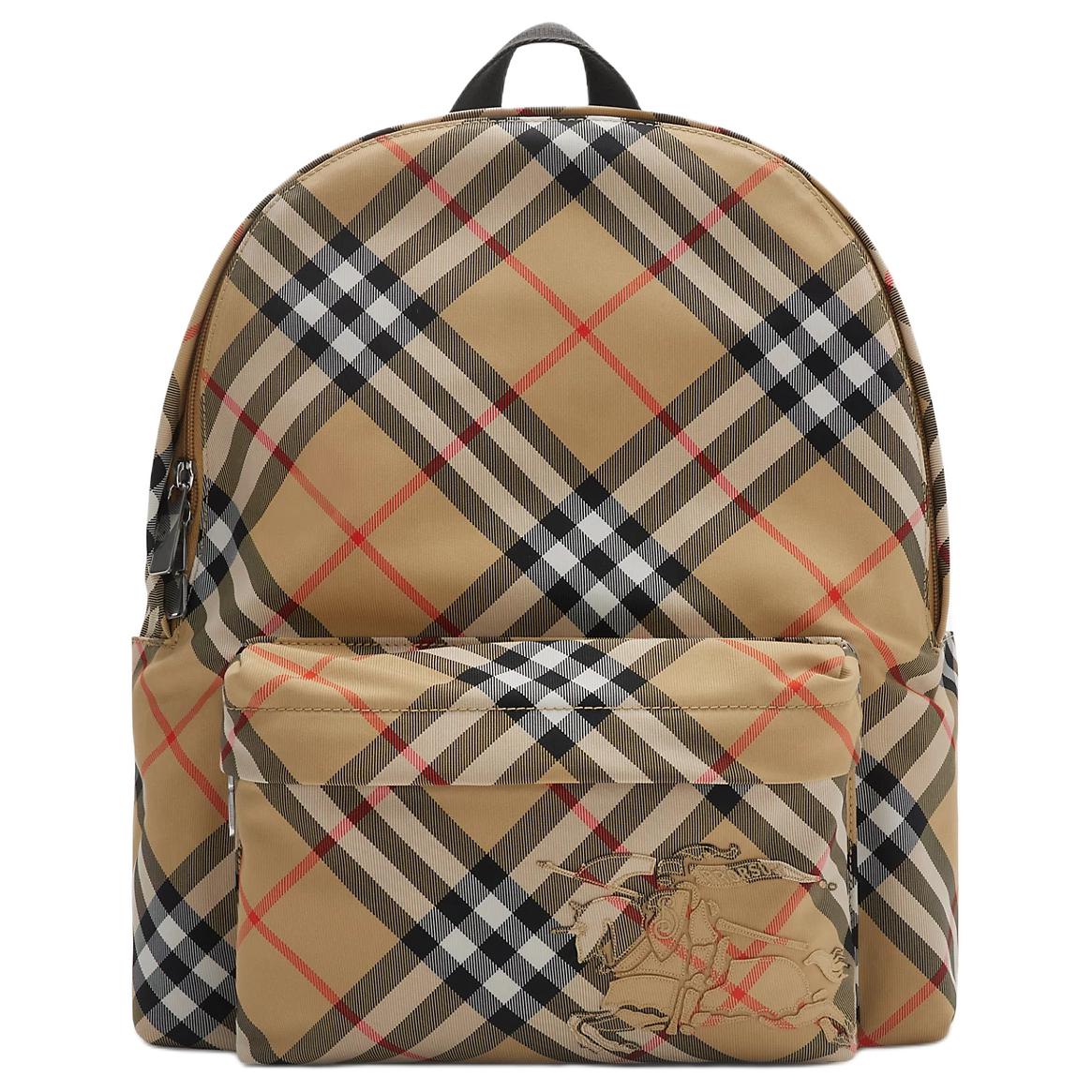 Burberry Полиэстеровый рюкзак малый размер мужской песочный бежевый 
Burberry Полиэстеровый рюкзак малый размер мужской песочный бежевый