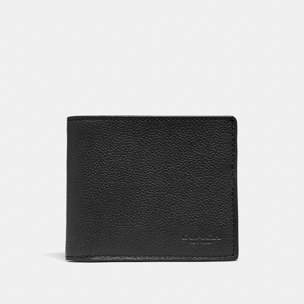 Маленький кошелек COACH Id Billfold, цвет Black Antique Nickel/Black
Маленький кошелек COACH Id Billfold, цвет Black Antique Nickel/Black
