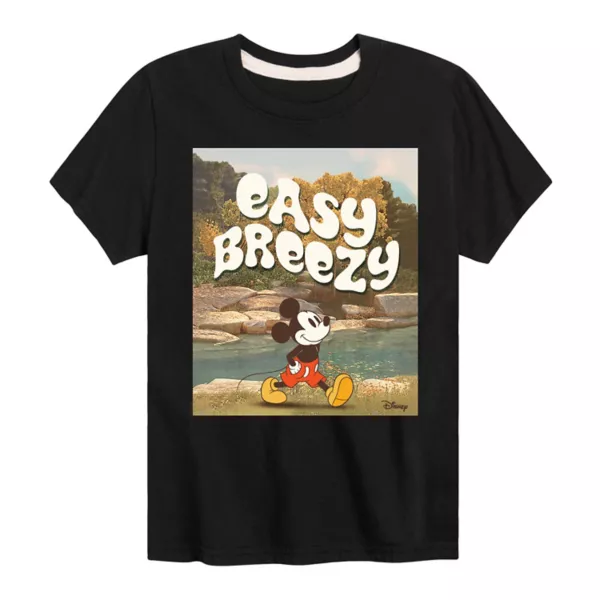 Футболка для мальчиков 8-20 лет с принтом Микки Мауса "Легкость и свежесть" Disney, черный
Футболка для мальчиков 8-20 лет с принтом Микки Мауса "Легкость и свежесть" Disney, черный