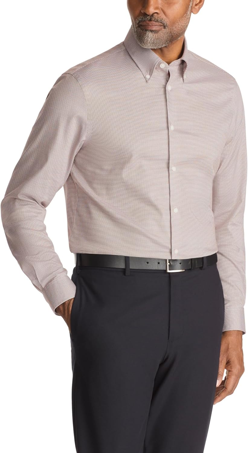 Мужская рубашка Michael Kors Ultra Wrinkle Free Stretch Regular Fit, Chestnut
Мужская рубашка Michael Kors Ultra Wrinkle Free Stretch Regular Fit, Chestnut