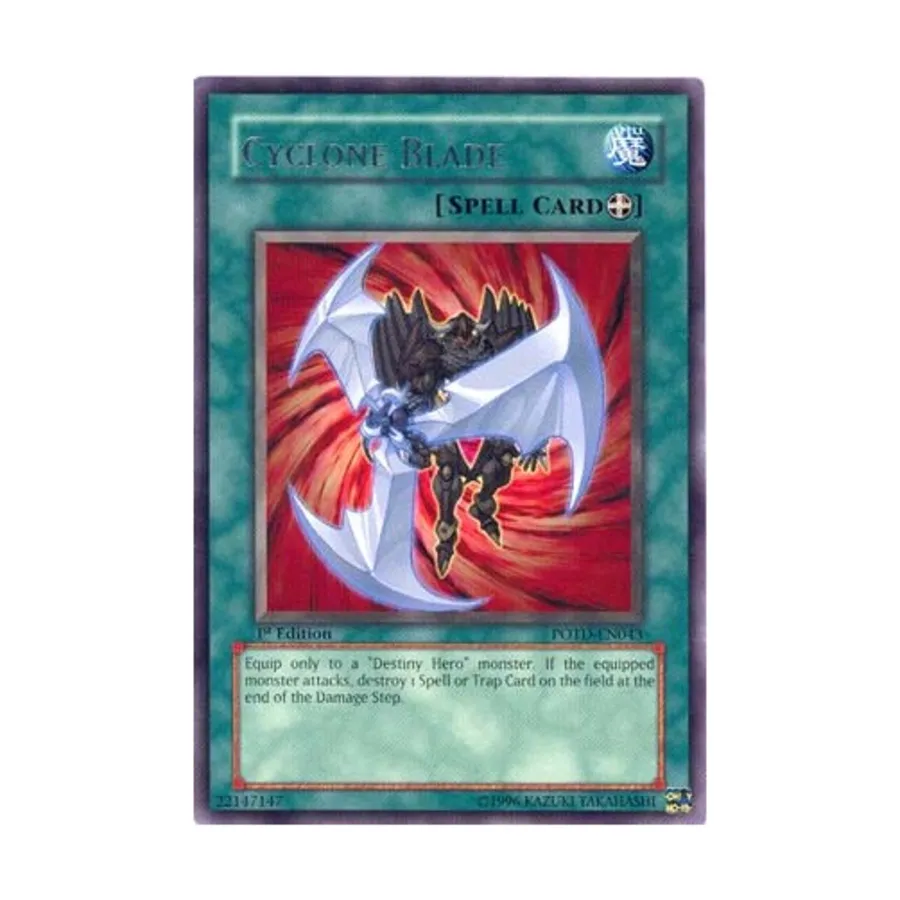 CCG Клинок Циклона (Редкий), Yu-Gi-Oh - Power of the Duelist - Singles
CCG Клинок Циклона (Редкий), Yu-Gi-Oh - Power of the Duelist - Singles