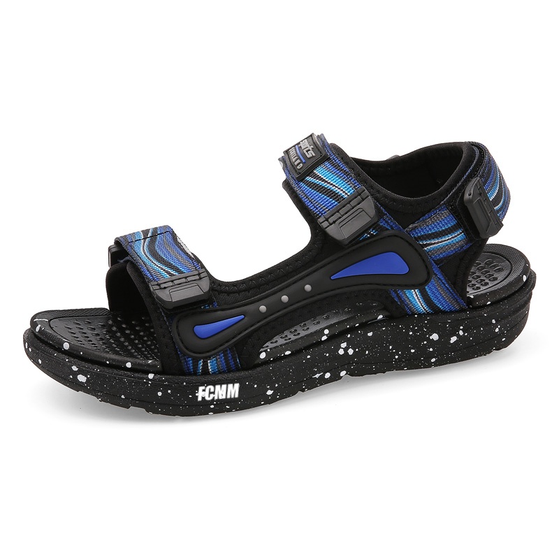 Сандалии детские с амортизацией и дышащими низкими каблуками FCMM, черный/синий
Сандалии детские с амортизацией и дышащими низкими каблуками FCMM, черный/синий