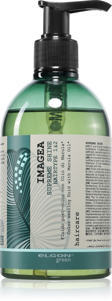 Кондиционер для придания блеска окрашенным волосам Elgon Green Imagea, 320 мл
Кондиционер для придания блеска окрашенным волосам Elgon Green Imagea, 320 мл