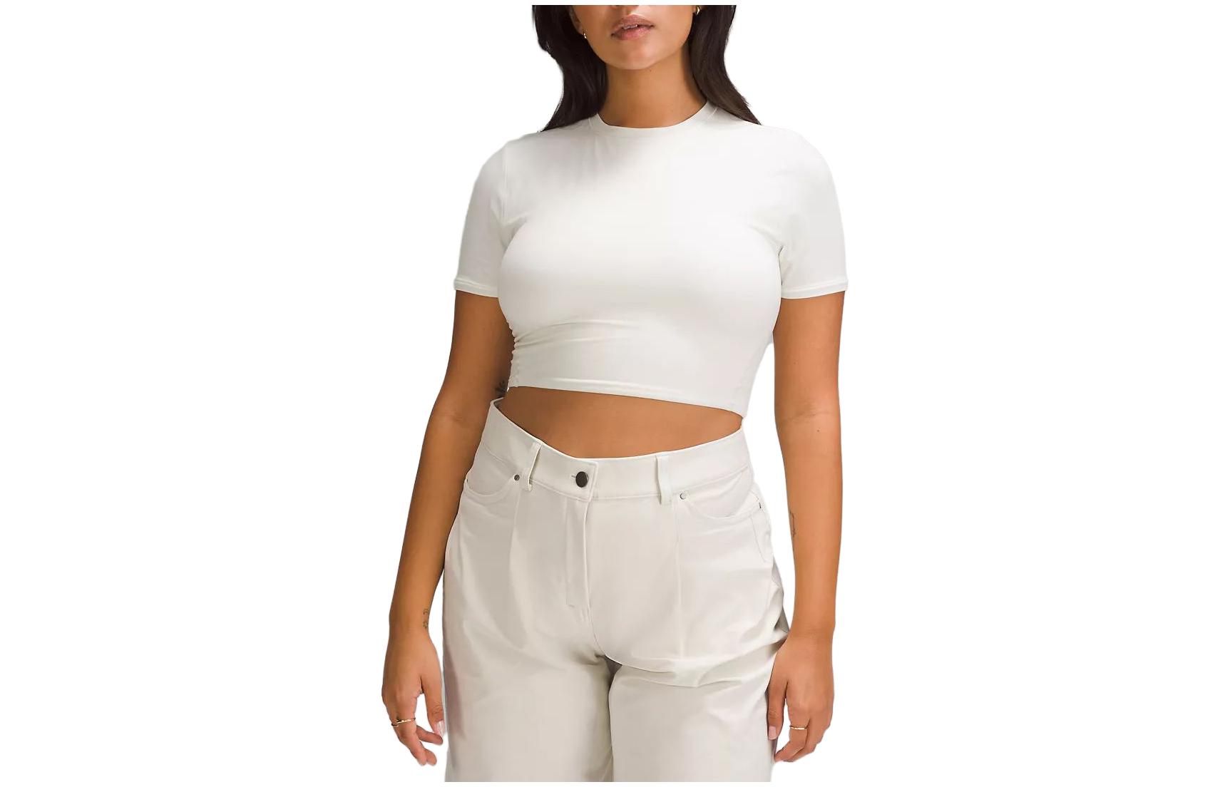 Женская футболка Nulu Regular Lululemon, Bone
Женская футболка Nulu Regular Lululemon, Bone