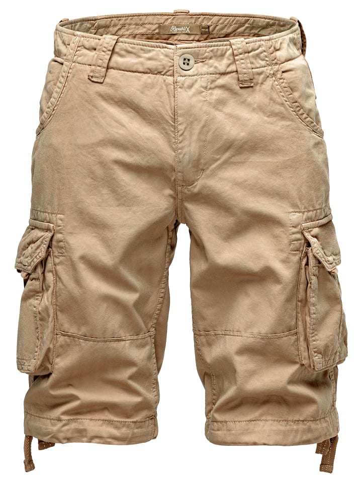 Тканевые шорты REPUBLIX, бежевый
Тканевые шорты REPUBLIX, бежевый