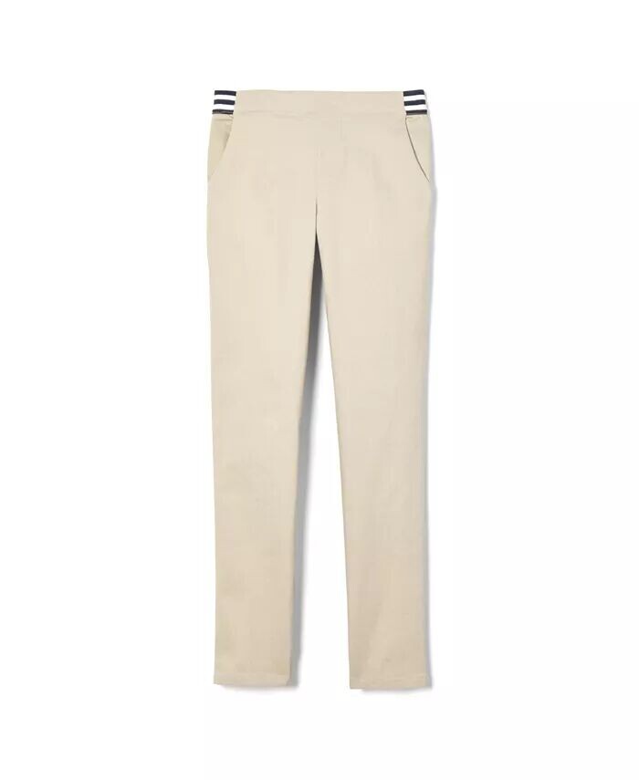 Брюки-накидки для девочек больших размеров с контрастной резинкой на талии French Toast, коричневый/бежевый
Брюки-накидки для девочек больших размеров с контрастной резинкой на талии French Toast, коричневый/бежевый