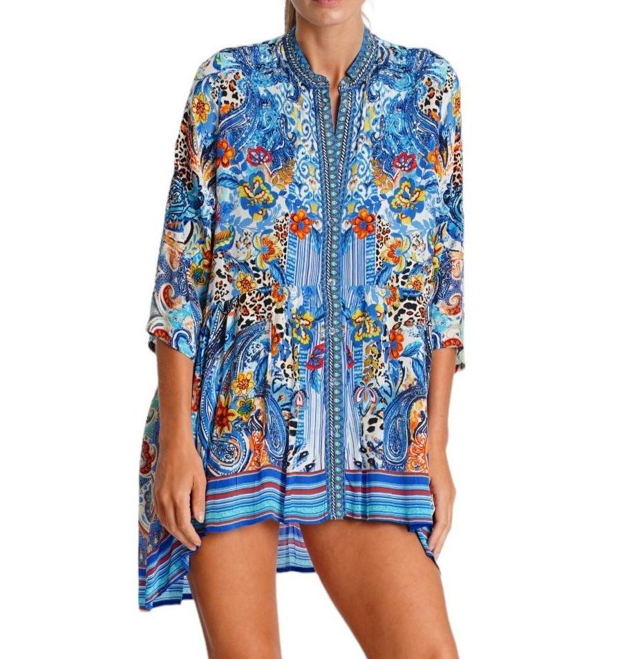 Женское короткое асимметричное платье с V-образным вырезом и рукавами средней длины La Moda Clothing, No Color
Женское короткое асимметричное платье с V-образным вырезом и рукавами средней длины La Moda Clothing, No Color