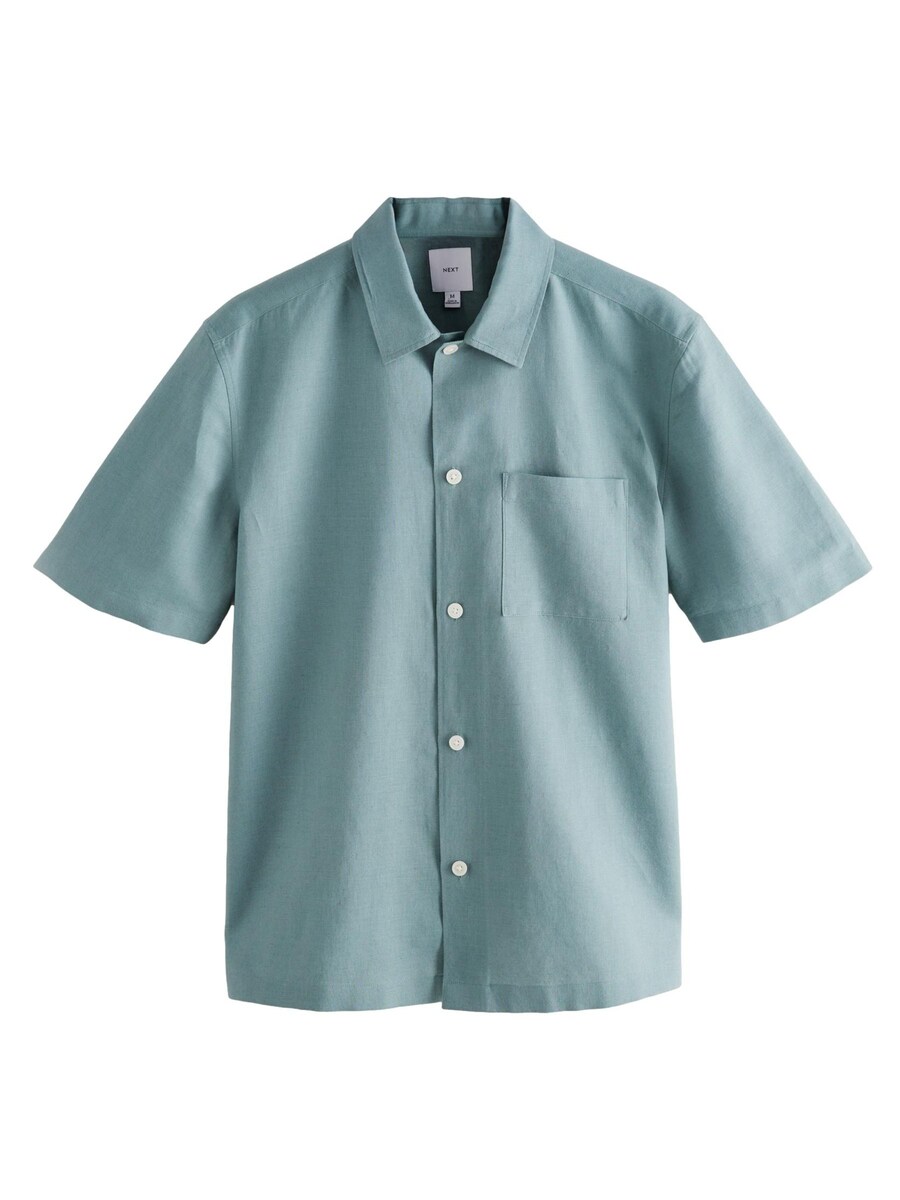 Рубашка обычного кроя на пуговицах Next, мятный
Рубашка обычного кроя на пуговицах Next, мятный