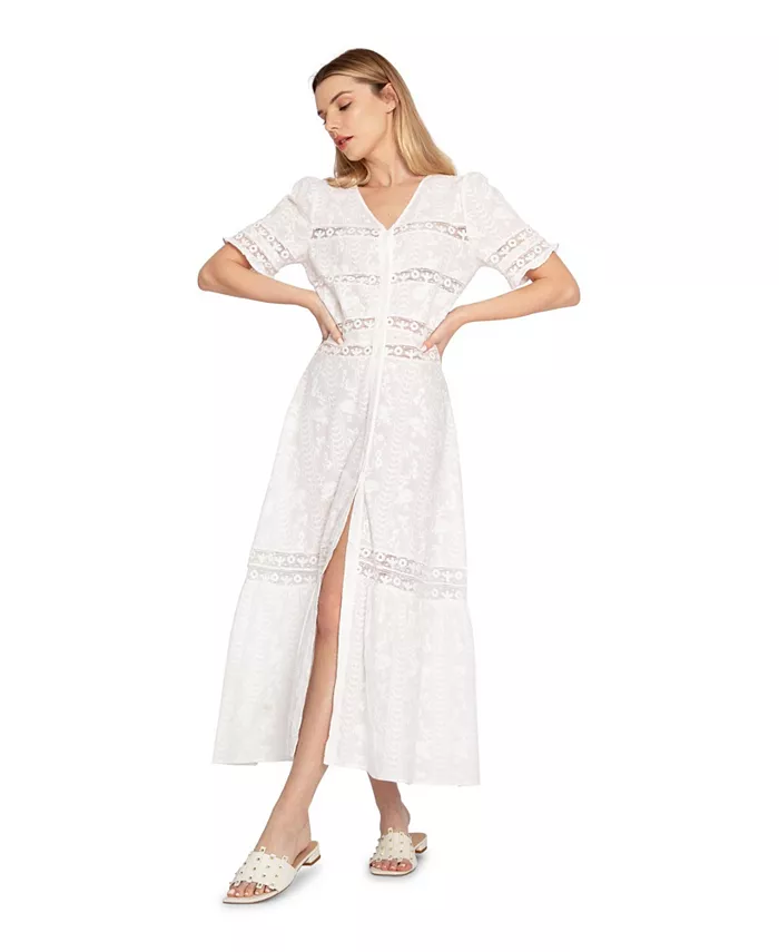 Женское летнее кружевное миди-платье Summer Breeze Belle & Bloom, белый
Женское летнее кружевное миди-платье Summer Breeze Belle & Bloom, белый