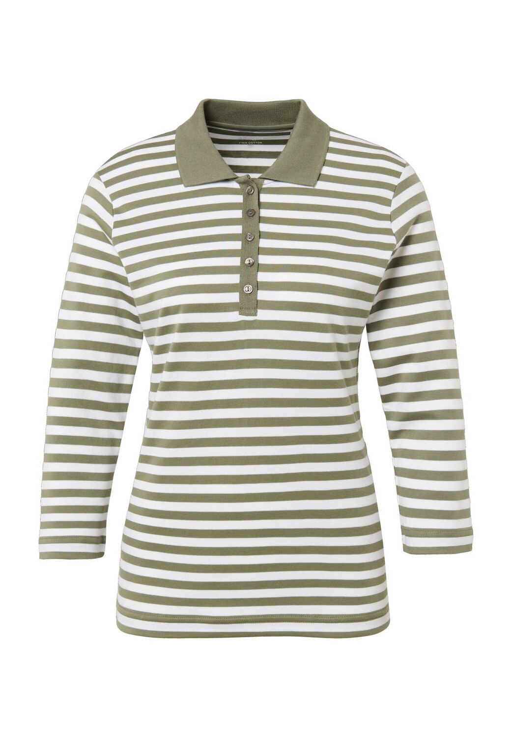 Женская хлопковая рубашка-поло Pima с рукавом 3/4 Tilda Adagio, цвет Khaki White
Женская хлопковая рубашка-поло Pima с рукавом 3/4 Tilda Adagio, цвет Khaki White