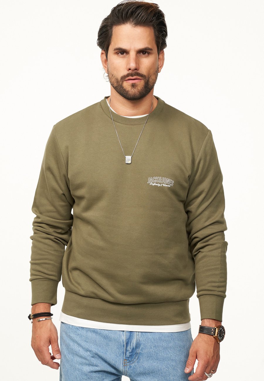 Толстовка Jack & Jones CREW NECK RUNDHALS PULLOVER, Kalamata/Khaki
Толстовка Jack & Jones CREW NECK RUNDHALS PULLOVER, Kalamata/Khaki
