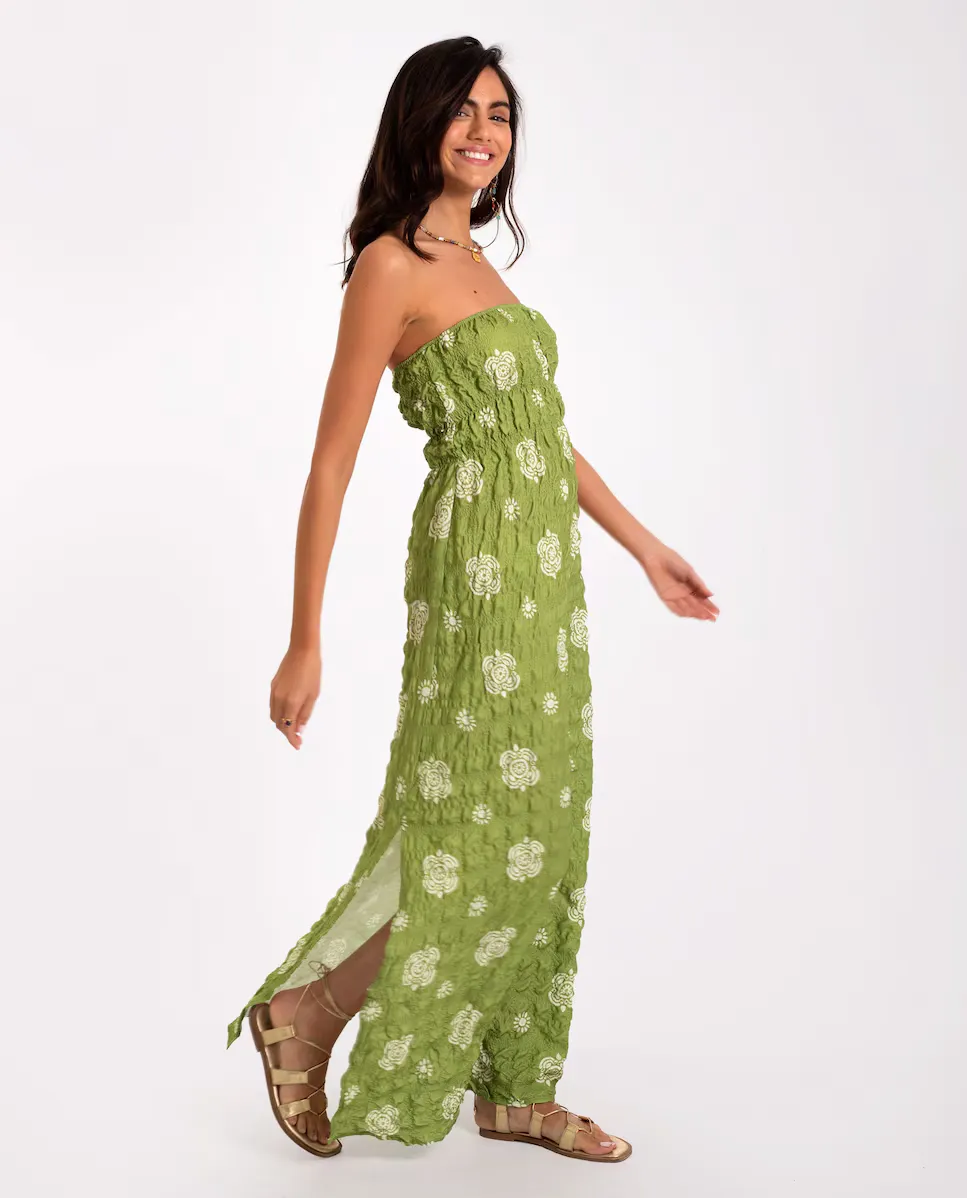 Длинное платье без бретелек The-Are, белый
Длинное платье без бретелек The-Are, белый