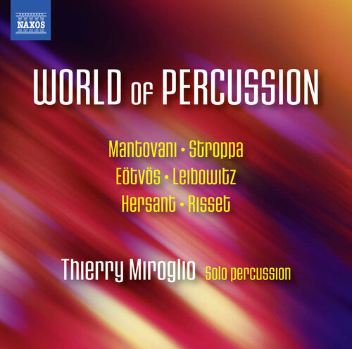 CD диск Mantovani / Miroglio: World of Percussion
CD диск Mantovani / Miroglio: World of Percussion