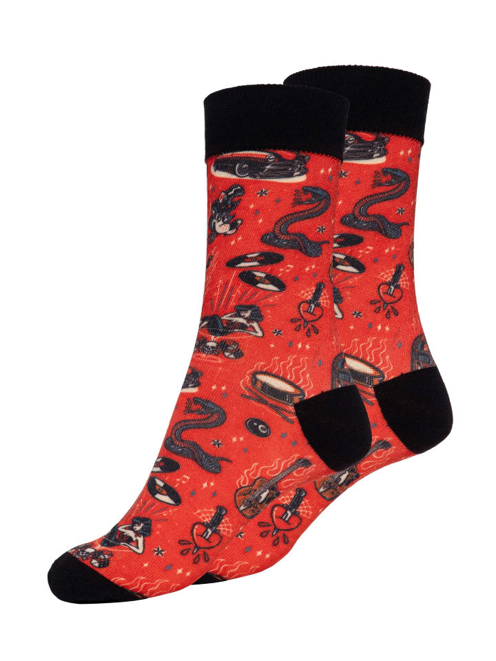 Носки King Kerosin, красный
Носки King Kerosin, красный