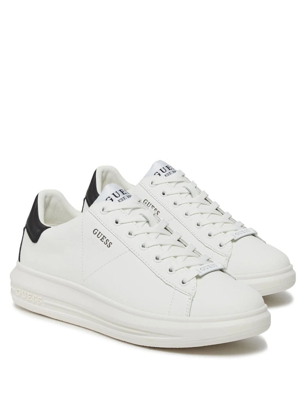 Кроссовки на шнуровке VIBO Guess, белый 
Кроссовки на шнуровке VIBO Guess, белый