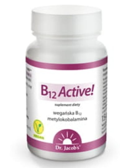 Dr. Jacob's, B12 Active 60 сублингвальных таблеток
Dr. Jacob's, B12 Active 60 сублингвальных таблеток
