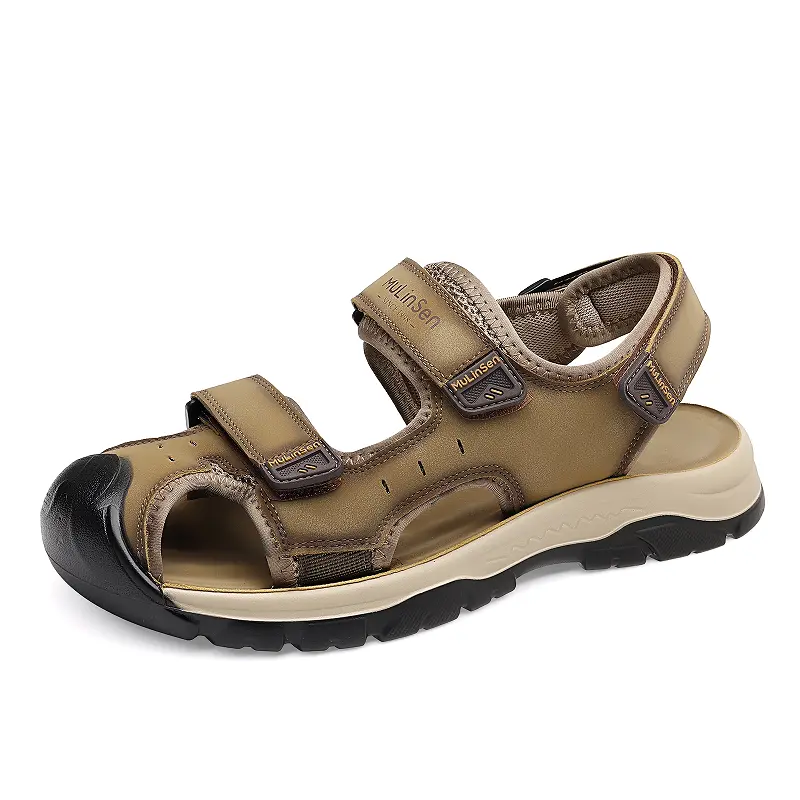 Mulinsen Пляжные сандалии мужские серые/хаки
Mulinsen Пляжные сандалии мужские серые/хаки