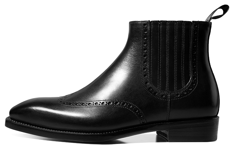 THOM WILLS Британский стиль, деловой, повседневный, формальный, кожаные ботинки челси, мужские, черные
THOM WILLS Британский стиль, деловой, повседневный, формальный, кожаные ботинки челси, мужские, черные