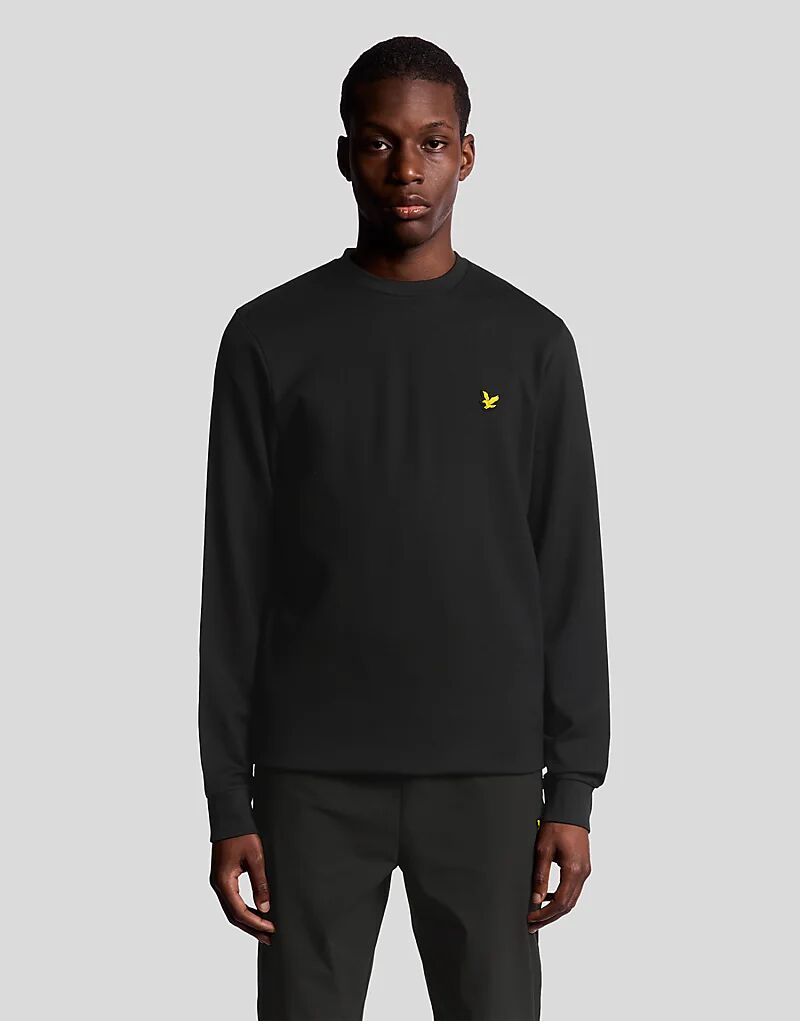 Флисовая кофта Lyle & Scott с круглым вырезом, цвет «угольно-черный»
Флисовая кофта Lyle & Scott с круглым вырезом, цвет «угольно-черный»
