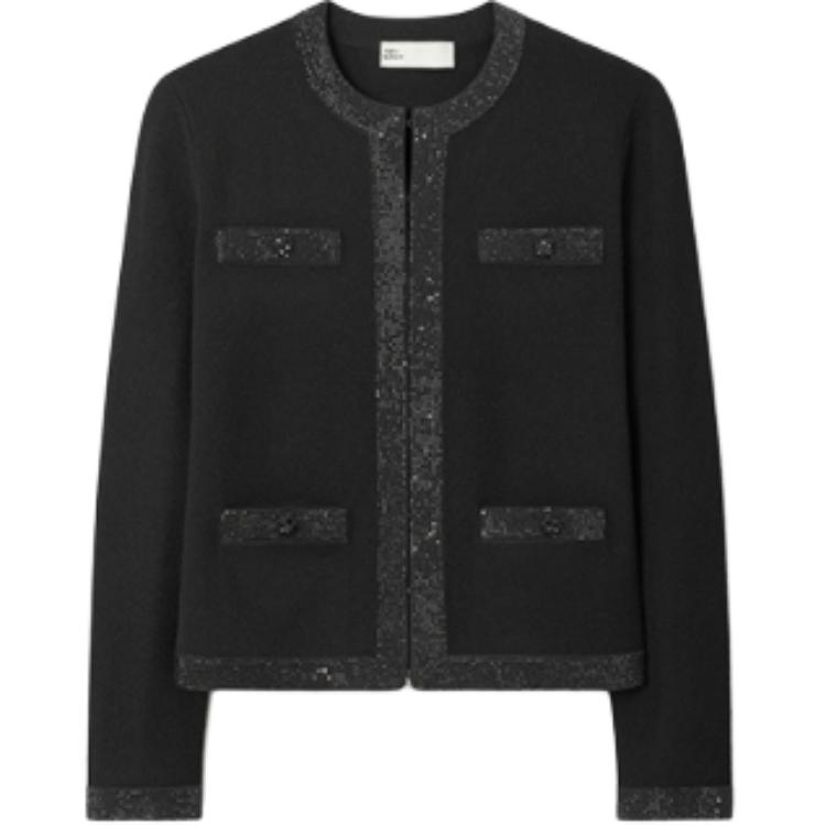 Пальто унисекс черное TORY BURCH, черный
Пальто унисекс черное TORY BURCH, черный