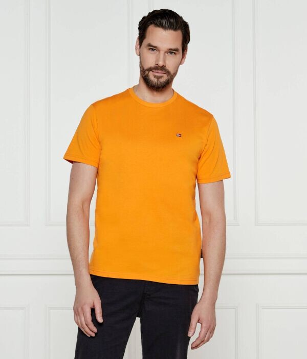 Футболка мужская Napapijri стандартного кроя однотонная, оранжевый
Футболка мужская Napapijri стандартного кроя однотонная, оранжевый