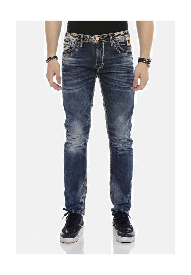 Джинсы из денима Cipo & Baxx, синий
Джинсы из денима Cipo & Baxx, синий