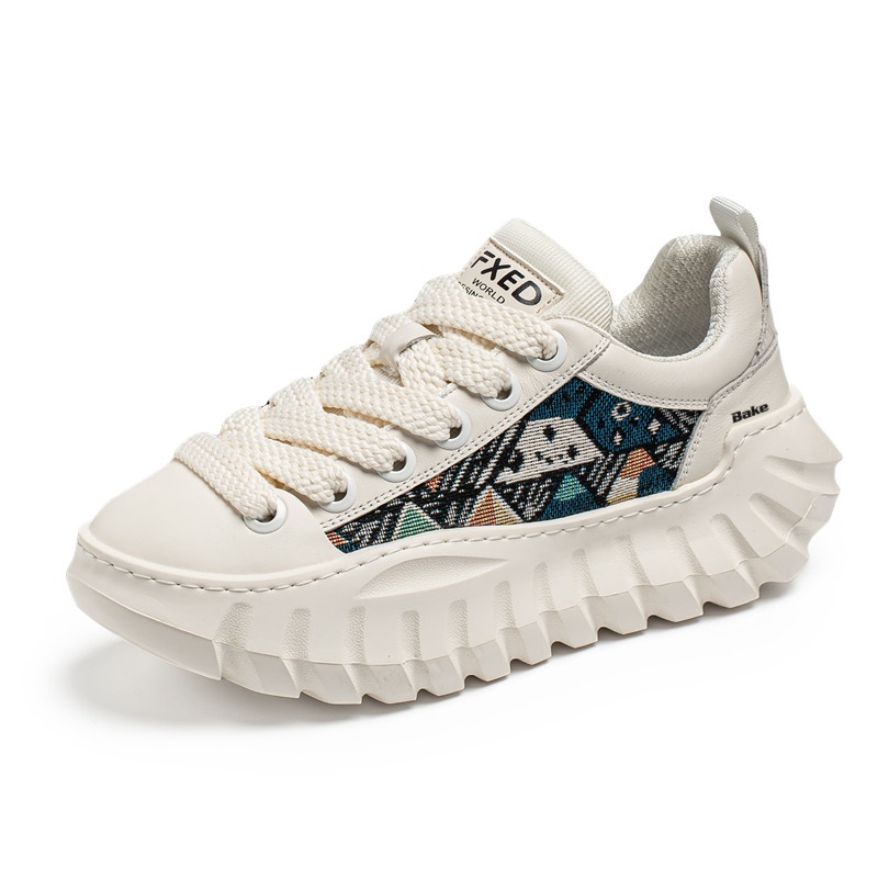 Износостойкие амортизирующие низкие кроссовки с массивным верхом для мужчин BAKE, Beige
Износостойкие амортизирующие низкие кроссовки с массивным верхом для мужчин BAKE, Beige