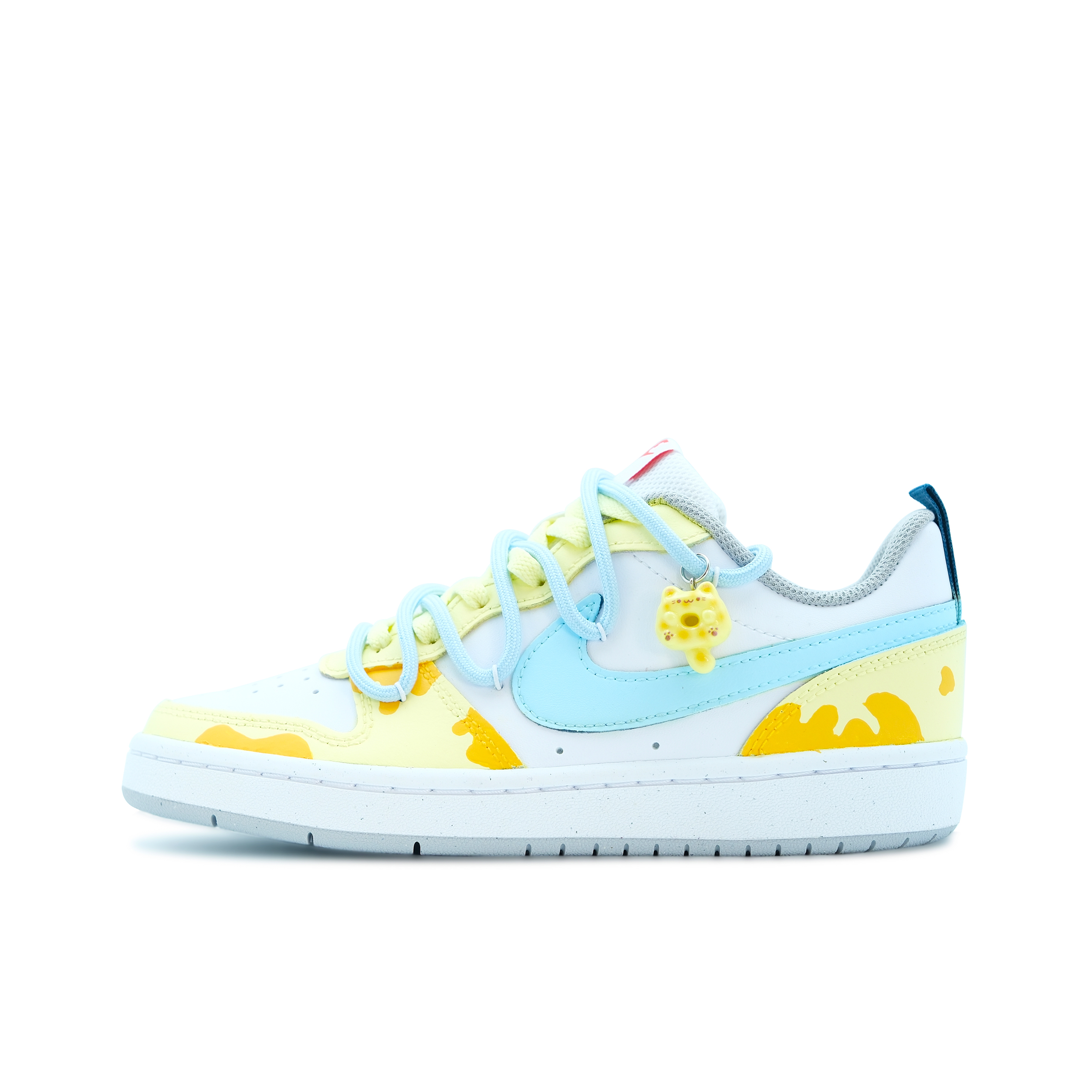 Nike Детские кроссовки для скейтбординга Court Borough с нескользящей подошвой и износостойкими резиновыми вставками, желтые, для подростков
Nike Детские кроссовки для скейтбординга Court Borough с нескользящей подошвой и износостойкими резиновыми вставками, желтые, для подростков