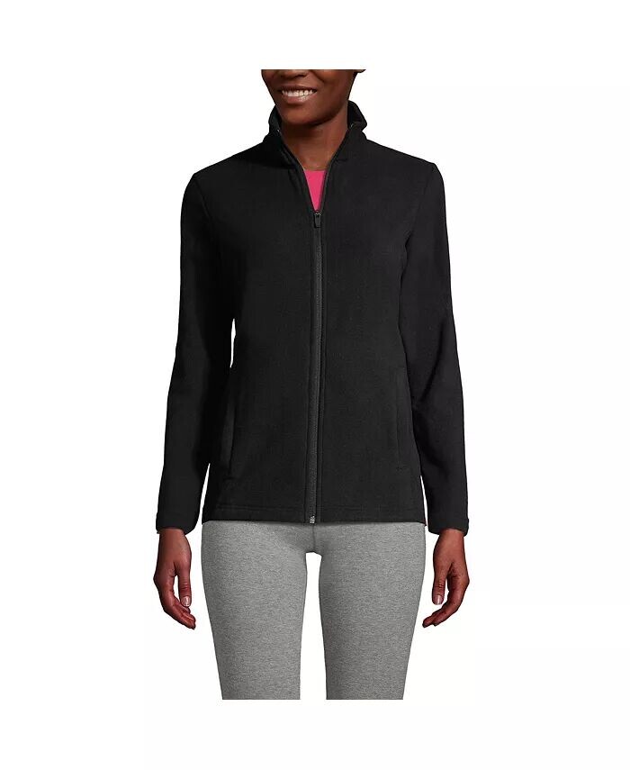 Маленькая флисовая куртка Anyweather на молнии Lands' End, черный
Маленькая флисовая куртка Anyweather на молнии Lands' End, черный