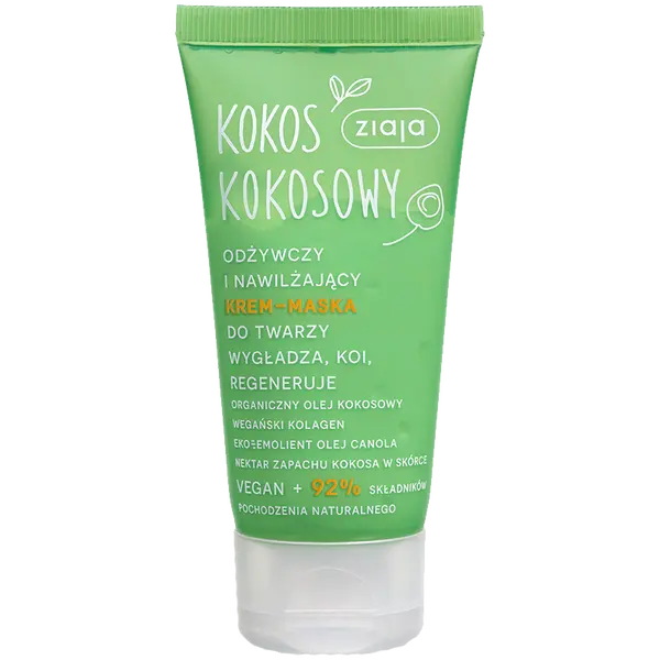 Универсальное антистрессовое средство для лица, 50 мл Ziaja Kokos kokosowy
Универсальное антистрессовое средство для лица, 50 мл Ziaja Kokos kokosowy