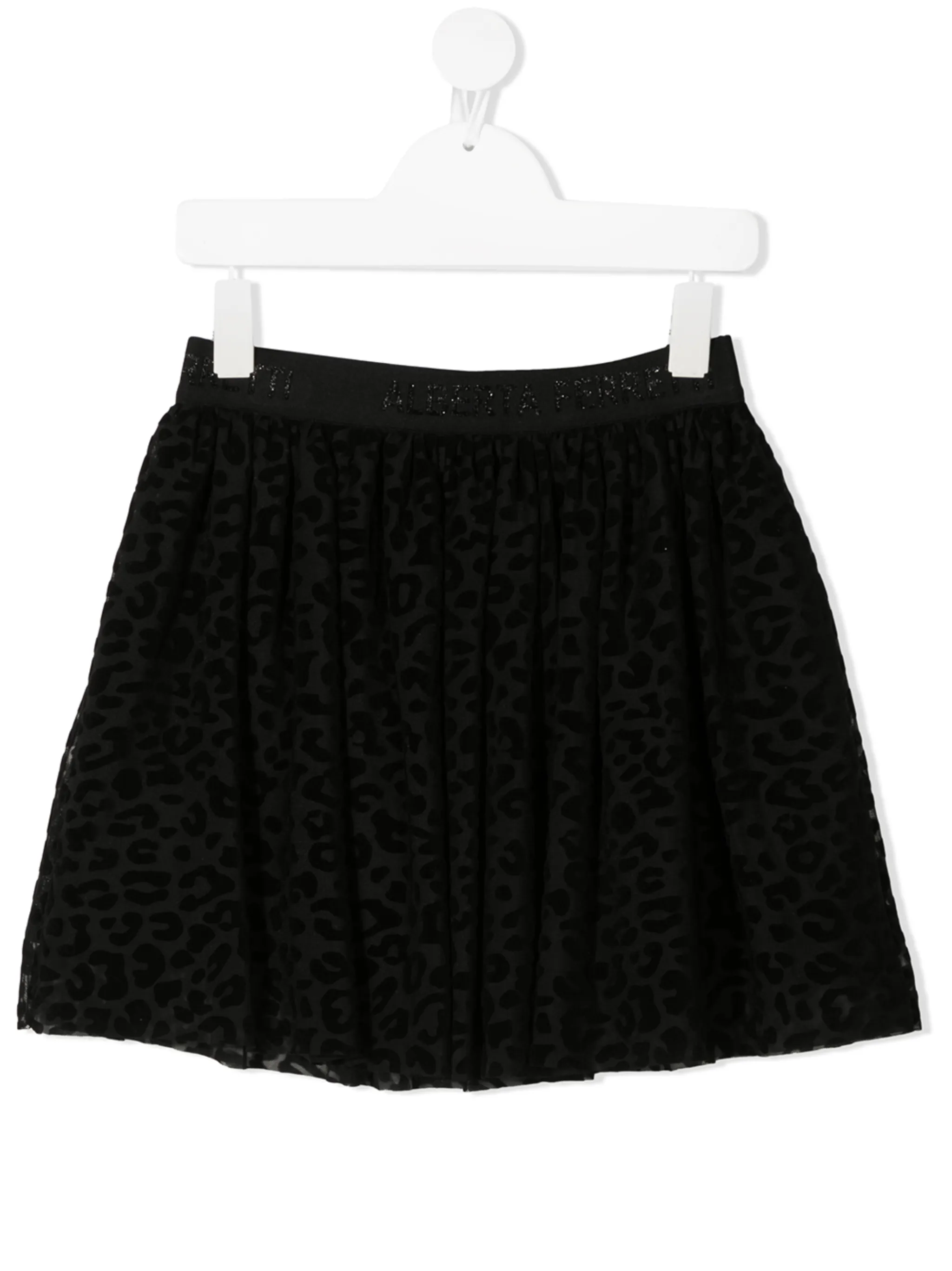 Пышная юбка с леопардовым принтом Alberta Ferretti Kids, черный
Пышная юбка с леопардовым принтом Alberta Ferretti Kids, черный