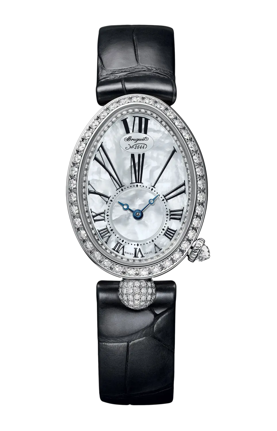 Часы Breguet Reine de naples 8928 из белого золота с бриллиантами 33 х 24,95 мм
Часы Breguet Reine de naples 8928 из белого золота с бриллиантами 33 х 24,95 мм