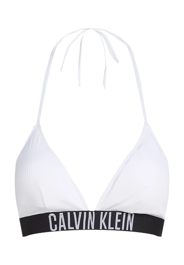 Треугольный верх бикини Calvin Klein, белый
Треугольный верх бикини Calvin Klein, белый