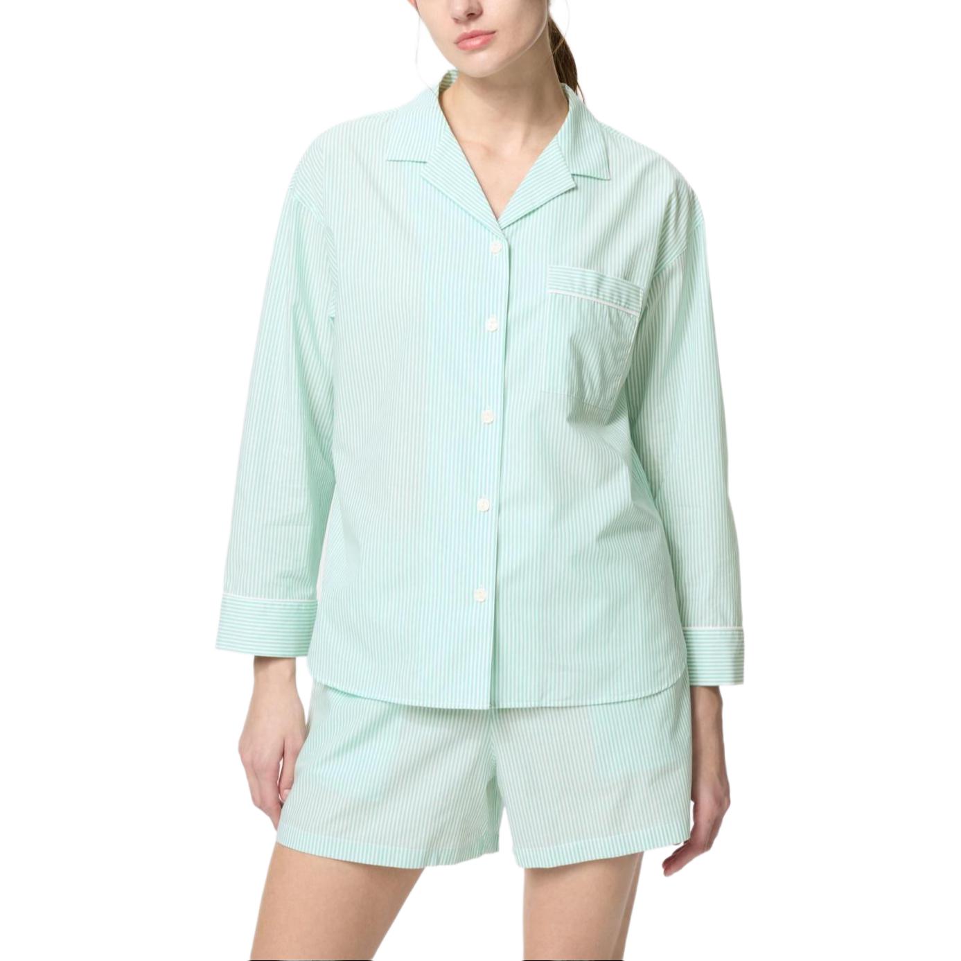 UNIQLO Пижамный комплект женский изумрудно-зеленый
UNIQLO Пижамный комплект женский изумрудно-зеленый