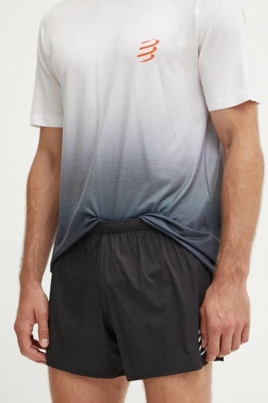 Шорты для бега Racing Split Compressport, черный 
Шорты для бега Racing Split Compressport, черный